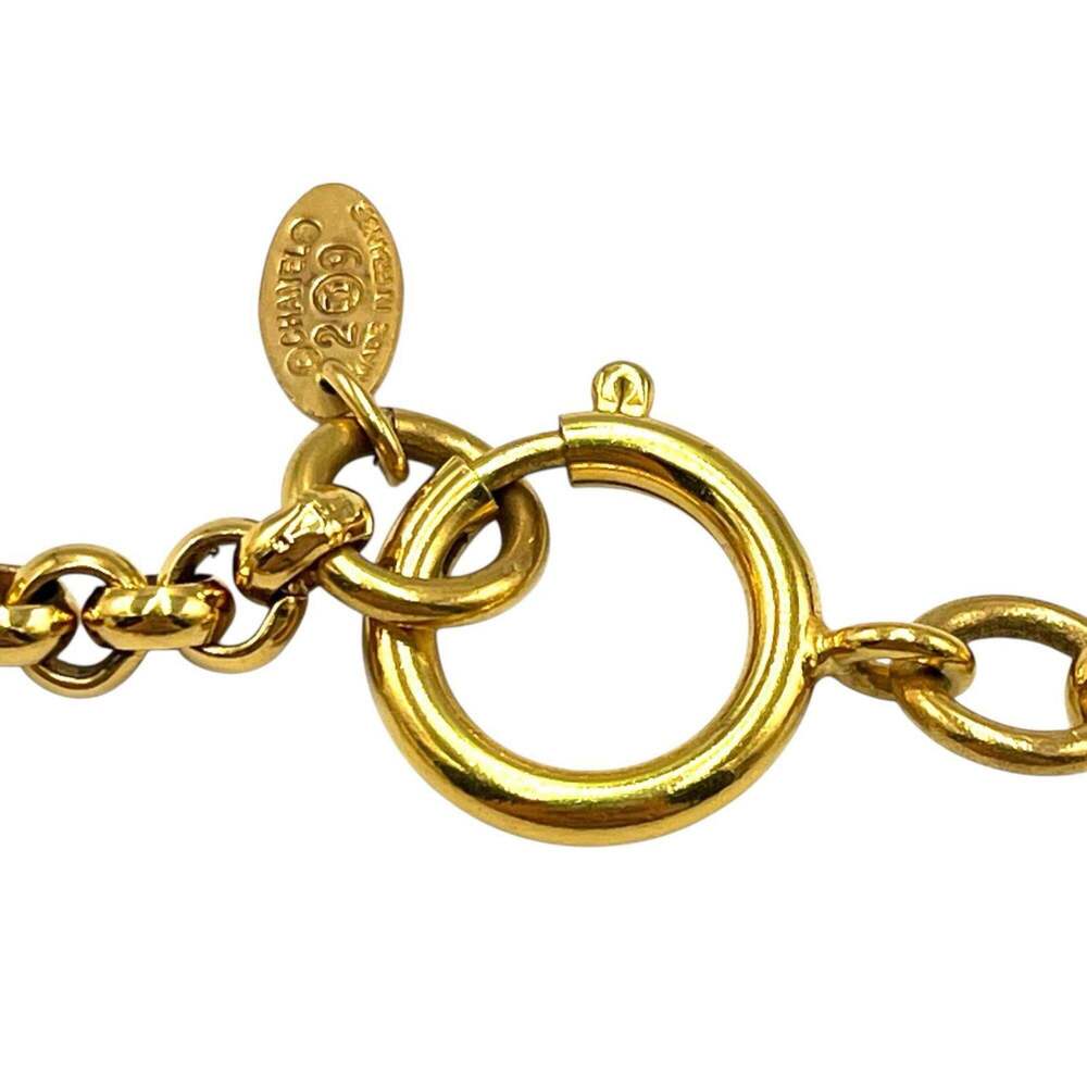 CHANEL Authentic Gold Logo Necklace - Picture 5 of 7
